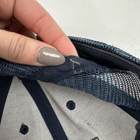 VTG Patagonia Trucker Hat Mesh Back Baseball Hat Snapback Cap Logo Outdoors - Picture 6 of 11